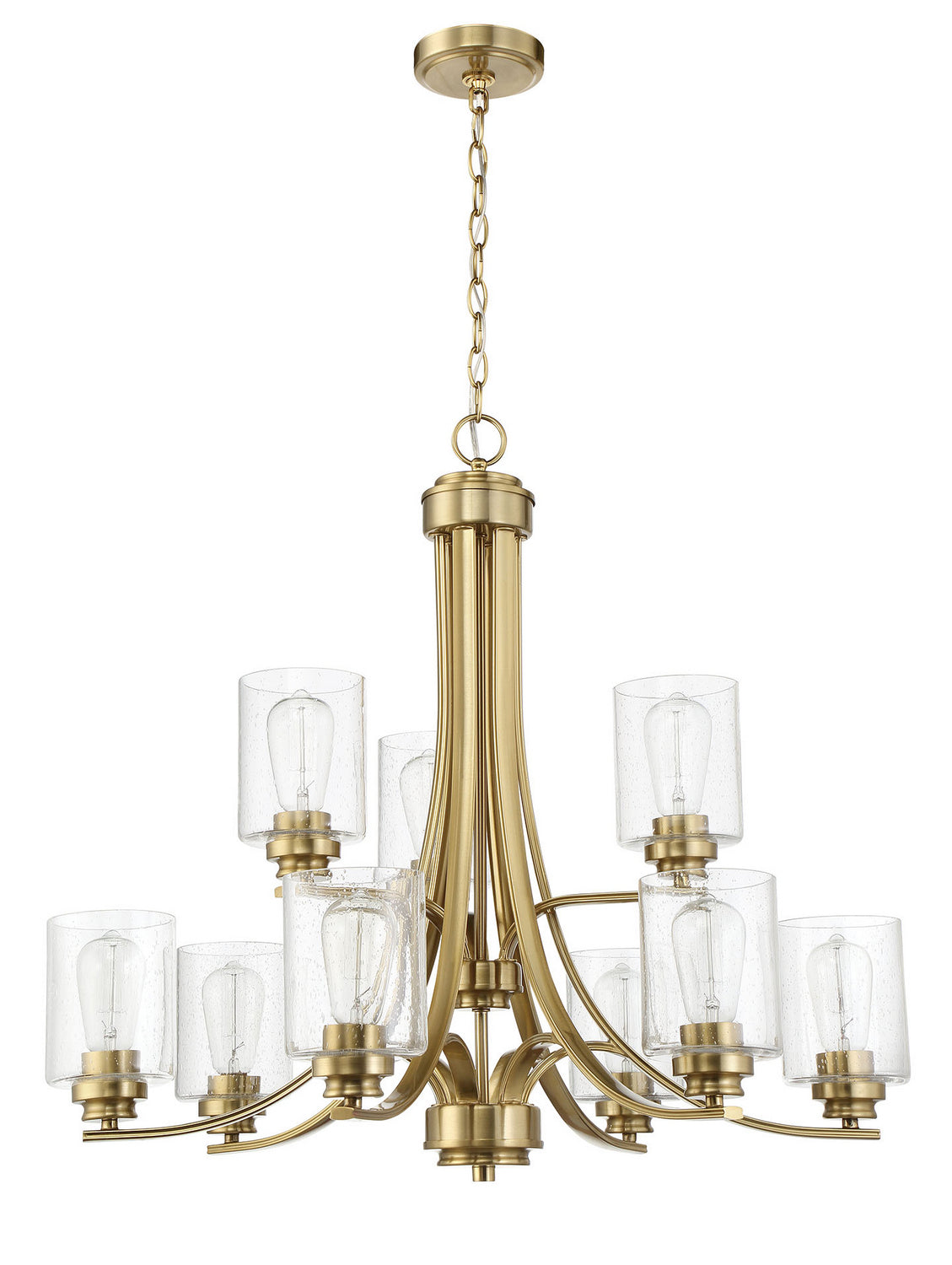 Craftmade - 50529 - Bolden Nine Light Chandelier in Mulltiple Finishes - Bolden