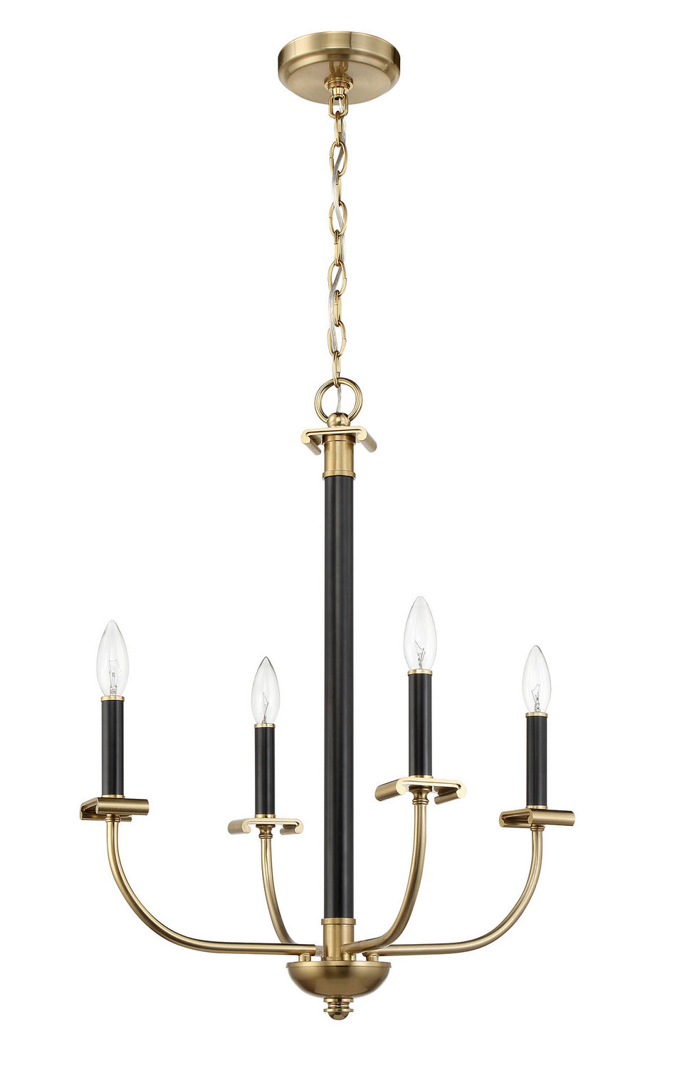 Craftmade - 54824 - Stanza Four Light Chandelier in Mulltiple Finishes - Stanza