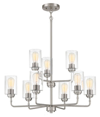 Craftmade - 56029 - Stowe Nine Light Chandelier in Mulltiple Finishes - Stowe