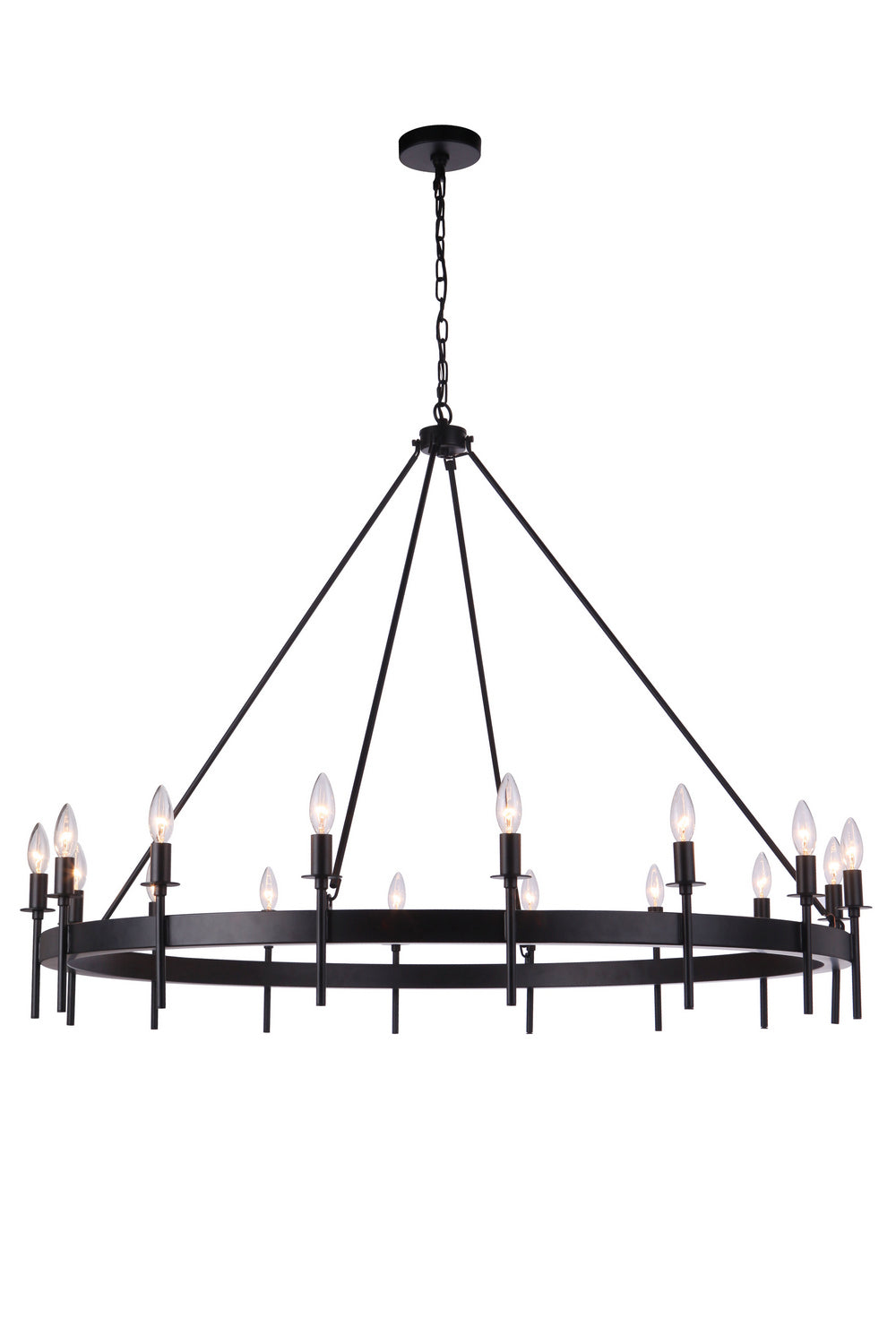 Craftmade - 54316 - Larrson 16 Light Chandelier in Mulltiple Finishes - Larrson