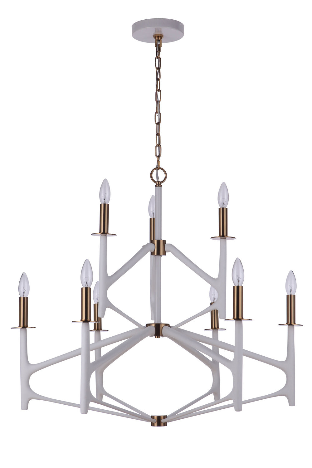 Craftmade - 55529 - The Reserve Nine Light Chandelier in Mulltiple Finishes - The Reserve