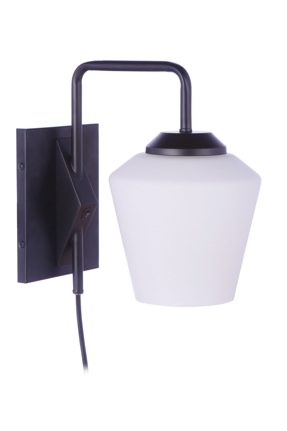 Craftmade - 56761P-FB - Rive One Light Wall Sconce in Flat Black Finish - Rive