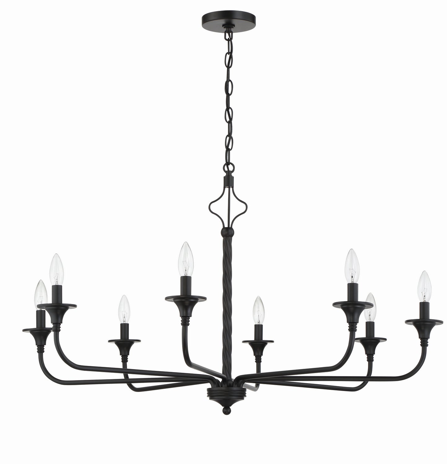 Craftmade - 57028 - Jolenne Eight Light Chandelier in Mulltiple Finishes - Jolenne