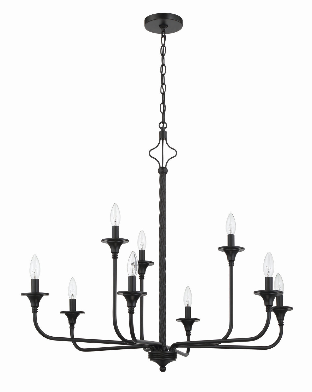 Craftmade - 57029 - Jolenne Nine Light Chandelier in Mulltiple Finishes - Jolenne