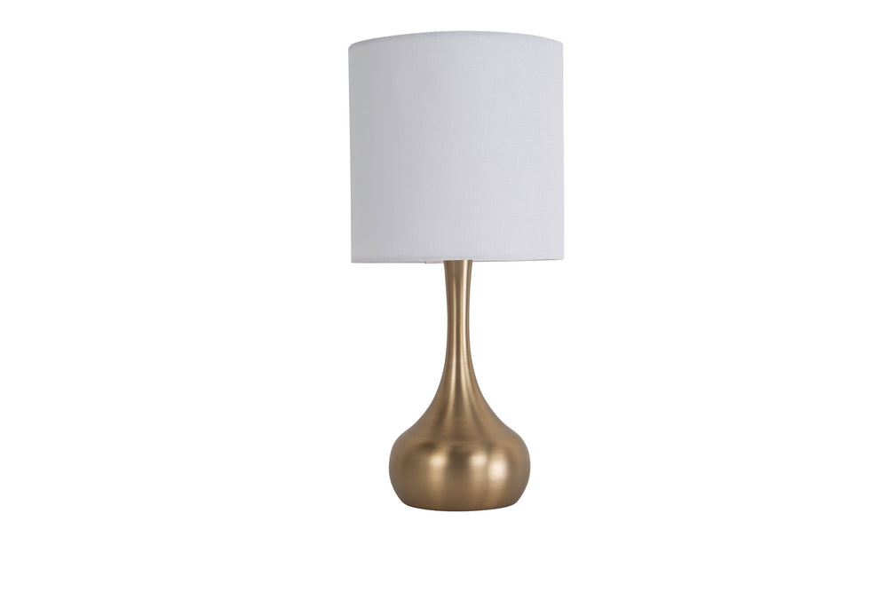 Craftmade - 86259 - Table Lamp One Light Table Lamp in Satin Brass Finish - Table Lamp