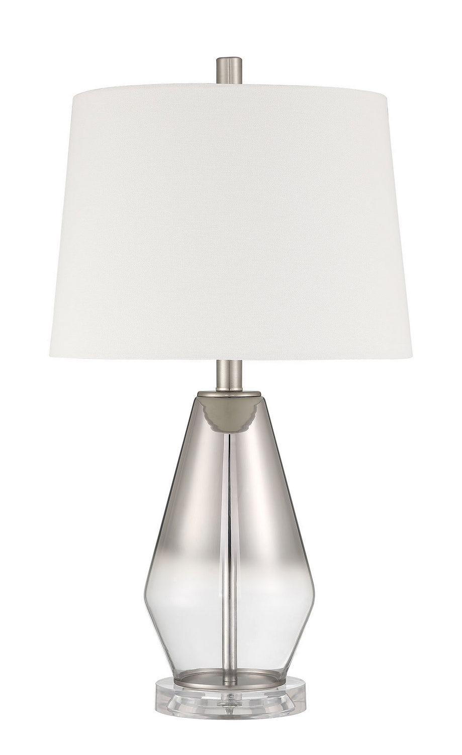 Craftmade - 86262 - Table Lamp One Light Table Lamp in Brushed Nickel Finish - Table Lamp