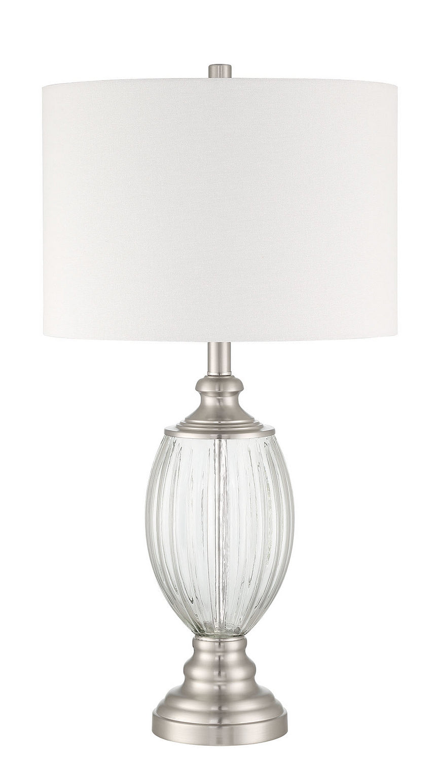 Craftmade - 86264 - Table Lamp One Light Table Lamp in Brushed Nickel Finish - Table Lamp