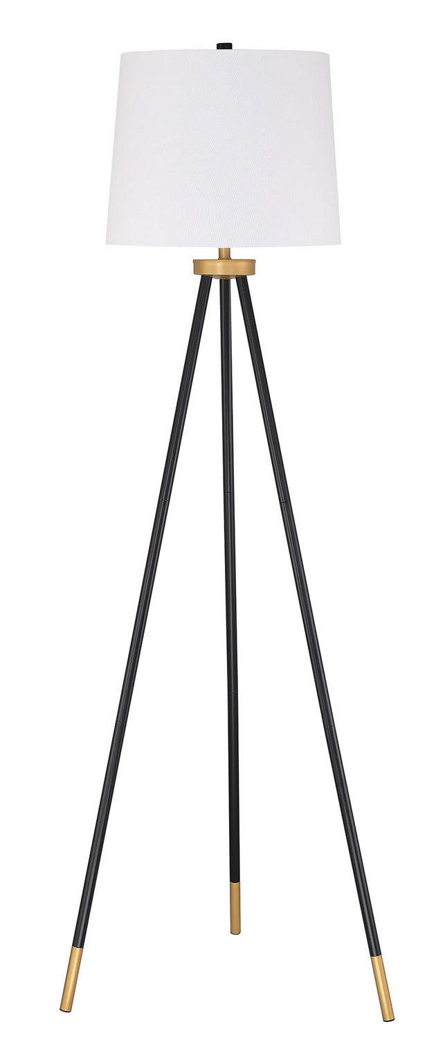 Craftmade - 86267 - Floor Lamp One Light Floor Lamp in Painted Black/Painted Gold Finish - Floor Lamp