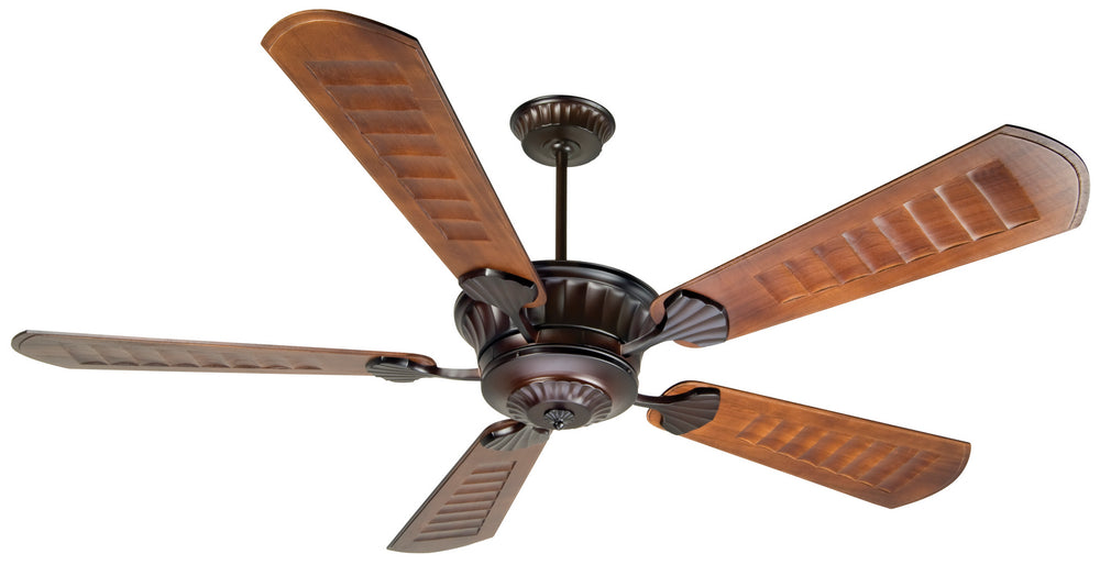 Craftmade - DCEP70OB5 - DC Epic 70"Ceiling Fan in Oiled Bronze w/Scalloped Walnut-Walnut Blades Finish - DC Epic