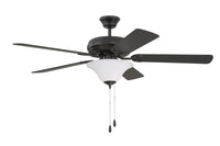 Craftmade - DCF52C1W - Decorator's Choice Bowl Light Kit 52"Ceiling Fan in Mulltiple Finishes - Decorator's Choice Bowl Light Kit