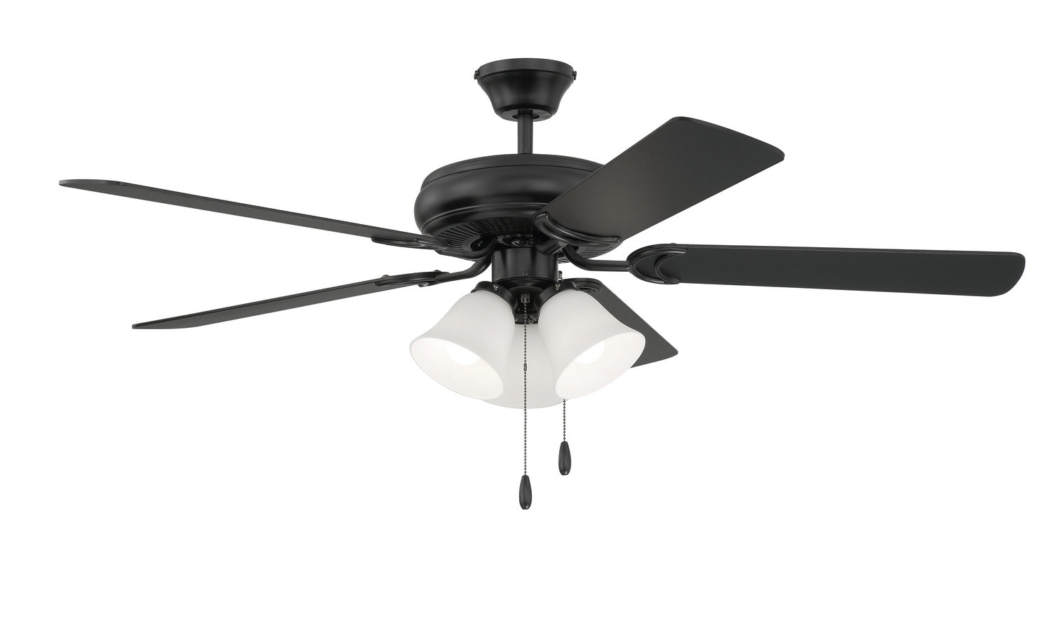 Craftmade - DCF52C3W - Decorator's Choice 3 Light Kit 52"Ceiling Fan in Mulltiple Finishes - Decorator's Choice 3 Light Kit