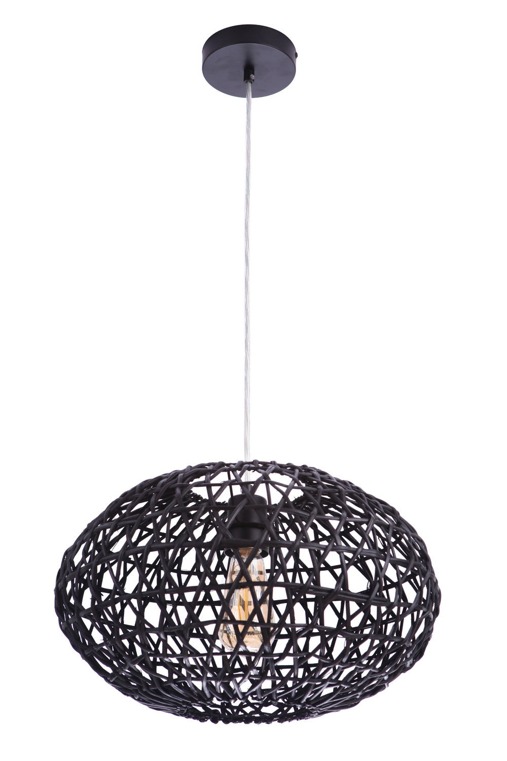 Craftmade - P2003-FB - Pendant One Light Pendant in Flat Black Finish - Pendant