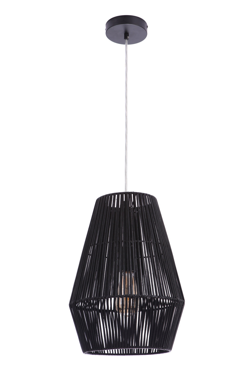 Craftmade - P2009-FB - Pendant One Light Pendant in Flat Black Finish - Pendant