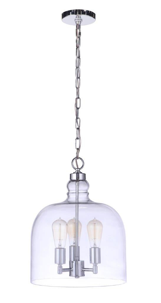 Craftmade - P975 - Jackson Three Light Pendant in Mulltiple Finishes - Jackson