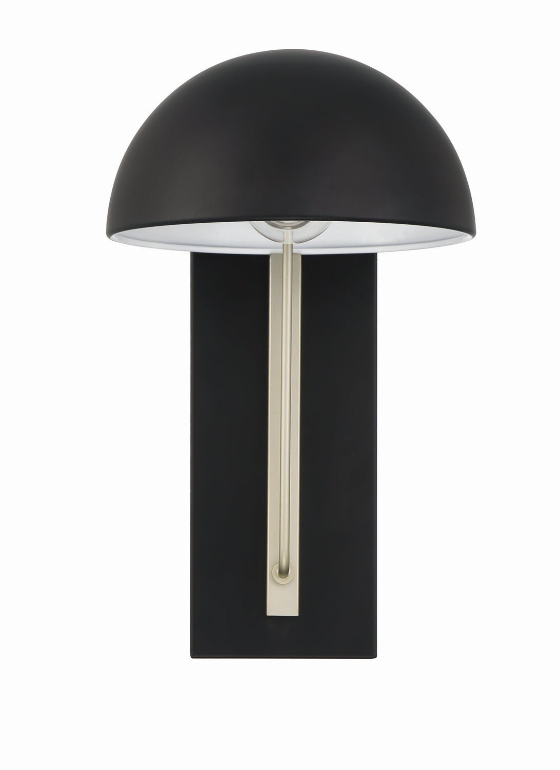 Craftmade - ZA4904-MNSA - Kahn One Light Outdoor Wall Mount in Midnight/Satin Aluminum Finish - Kahn