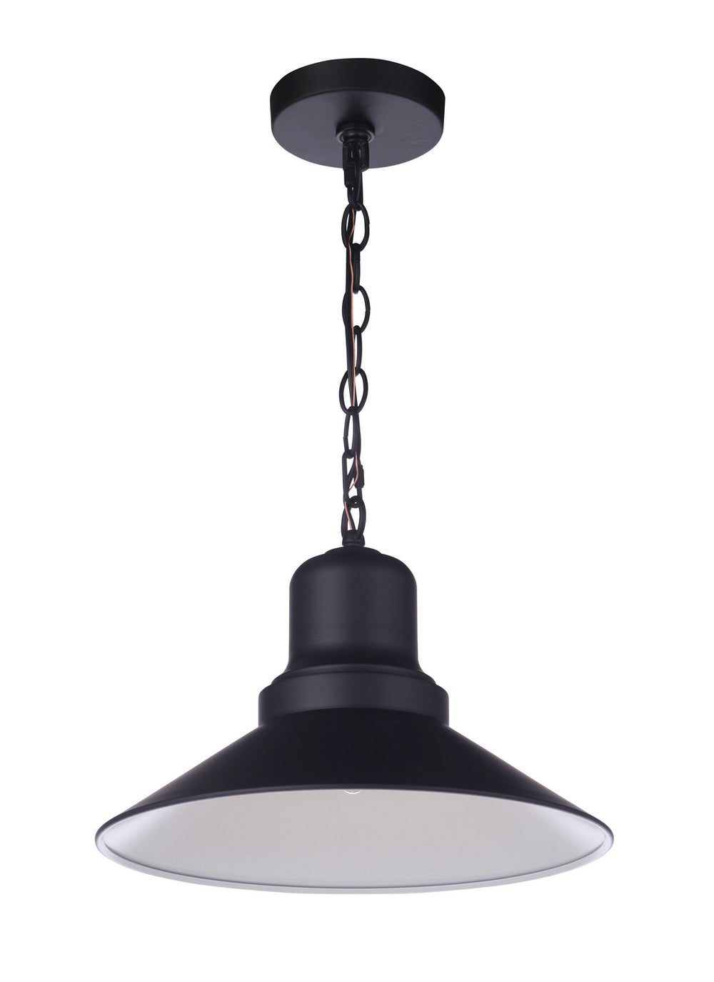 Craftmade - ZA5411-MN - Singleton One Light Outdoor Pendant in Midnight Finish - Singleton