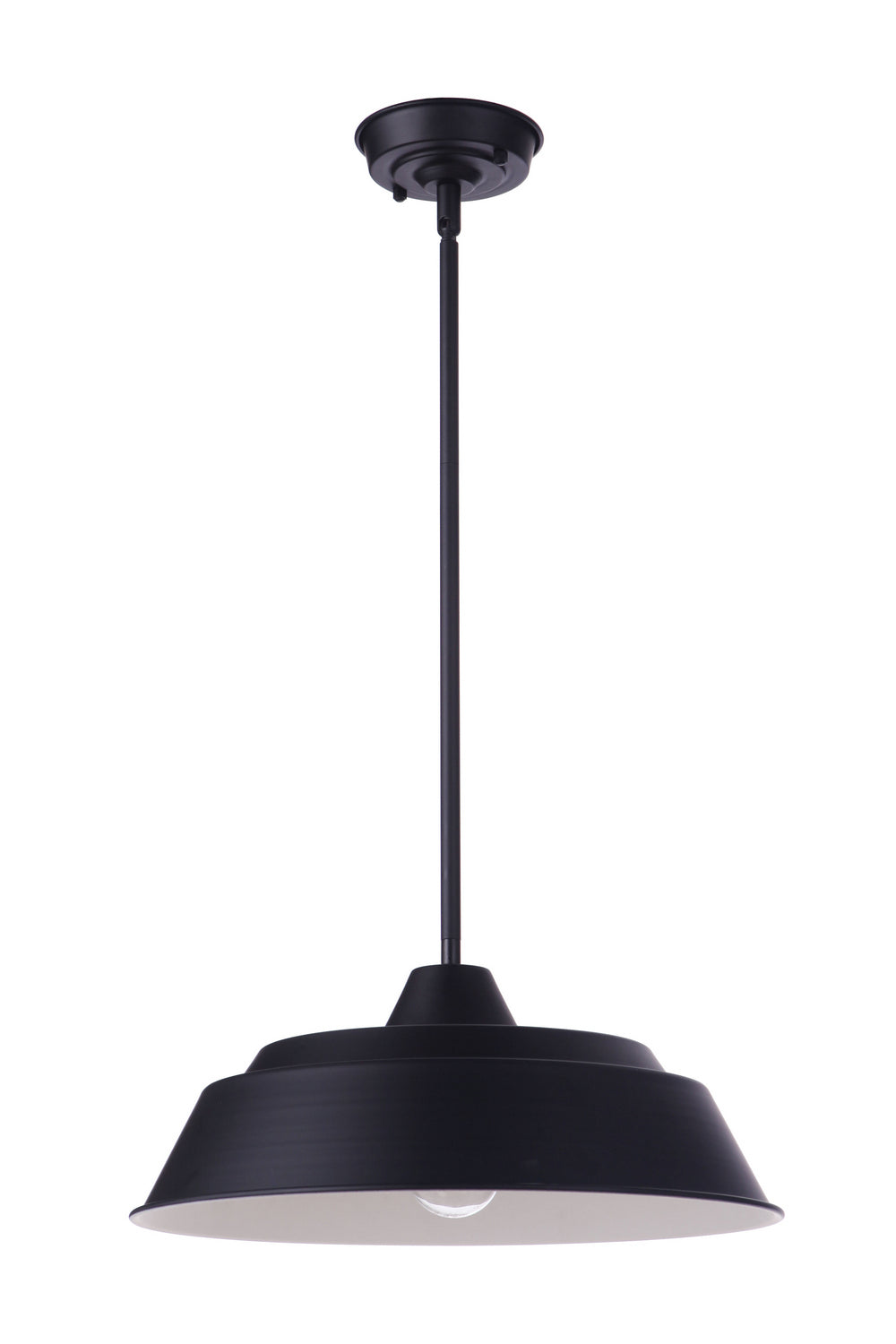 Craftmade - ZA5501-MN - Landmark One Light Outdoor Pendant in Midnight Finish - Landmark