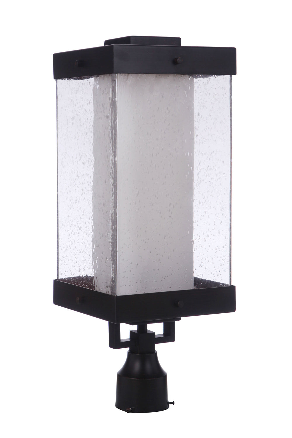 Craftmade - ZA5625-MN - Hayner One Light Outdoor Post Mount in Midnight Finish - Hayner