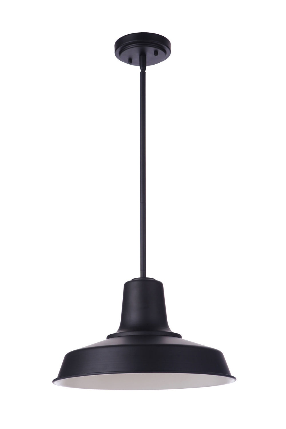 Craftmade - ZA5701-MN - Briscoe One Light Outdoor Pendant in Midnight Finish - Briscoe