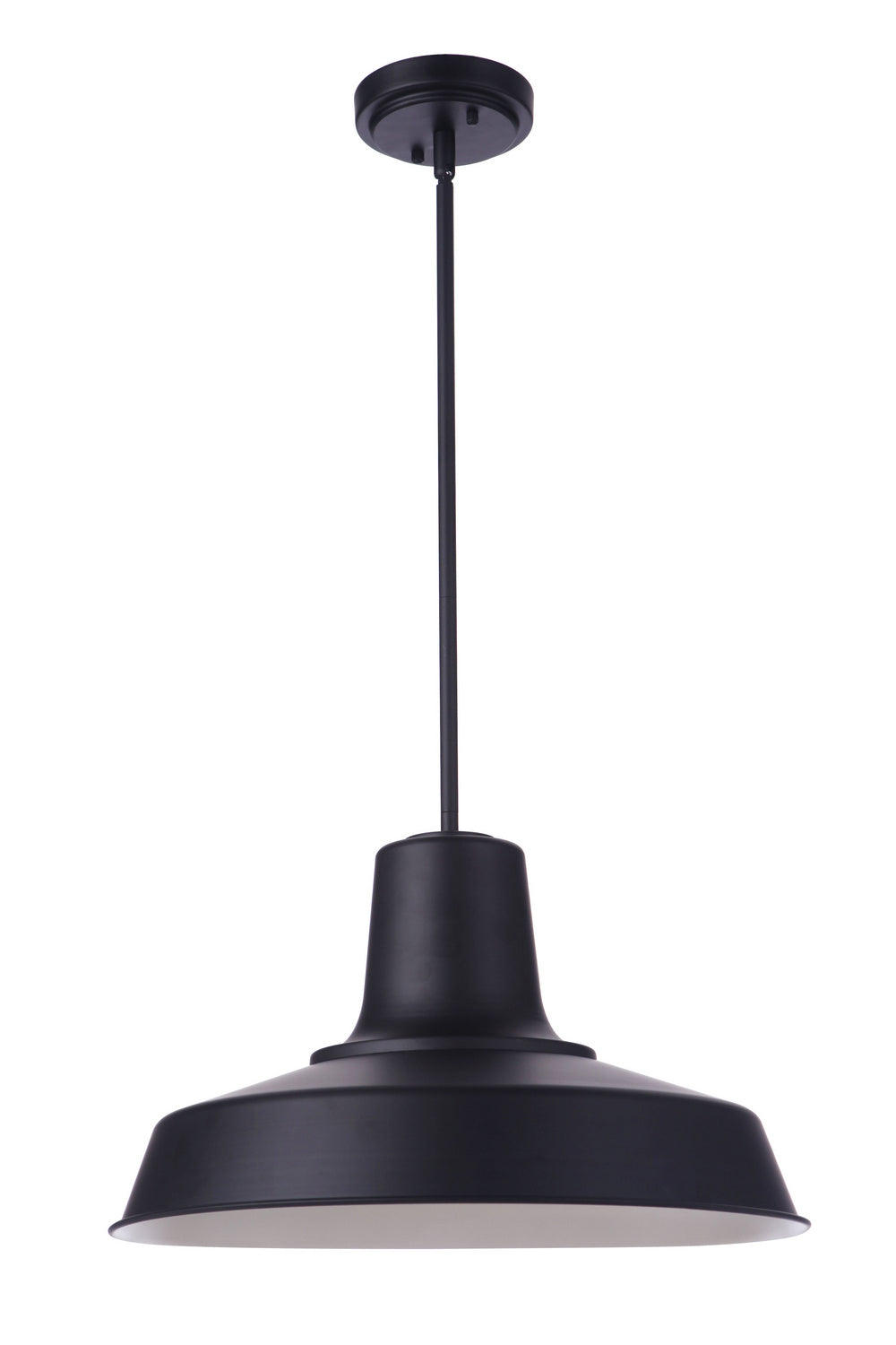 Craftmade - ZA5711-MN - Briscoe One Light Outdoor Pendant in Midnight Finish - Briscoe