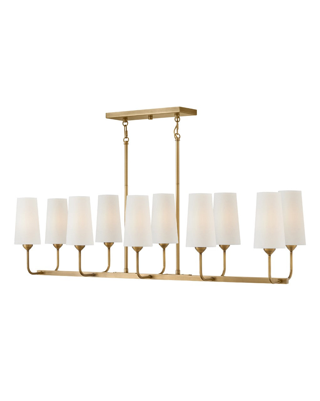 Hinkley - 45005HB - LED Linear Pendant - Lewis - Heritage Brass