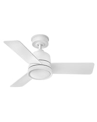 Hinkley - 905236FMW-LWA - 36"Ceiling Fan - Chet - Matte White