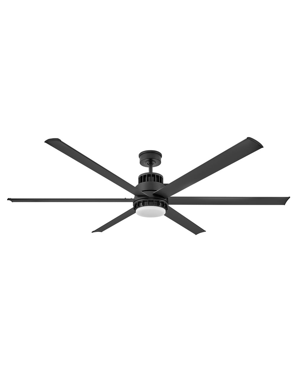 Hinkley - 905372FMB-LWD - 72"Ceiling Fan - Draftsman - Matte Black