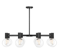 Savoy House - 1-3074-8-89 - Eight Light Chandelier - Wright - Matte Black