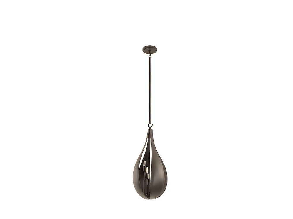 Savoy House - 3-4390-5-50 - Five Light Pendant - Bali - Black Cashmere