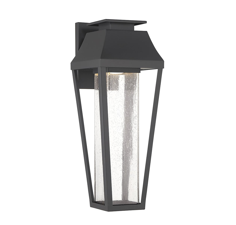 Savoy House - 5-354-BK - LED Outdoor Wall Lantern - Brookline - Matte Black