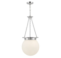 Savoy House - 7-3901-3-109 - Three Light Pendant - Manor - Polished Nickel