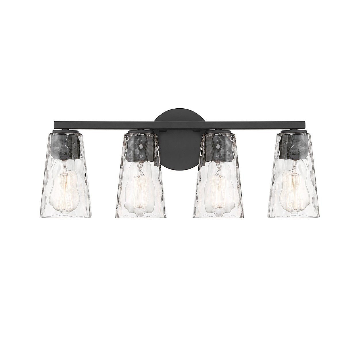 Savoy House - 8-2603-4-BK - Four Light Bathroom Vanity - Gordon - Matte Black