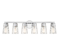 Savoy House - 8-2603-6-CH - Six Light Bathroom Vanity - Gordon - Chrome