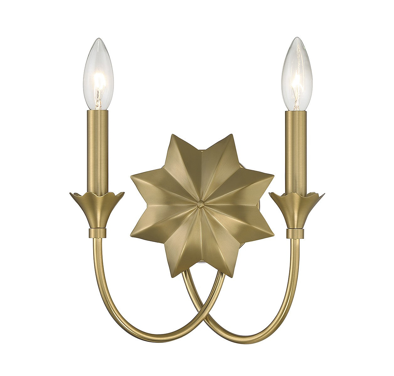 Savoy House - 9-2204-2-322 - Two Light Wall Sconce - Sullivan - Warm Brass