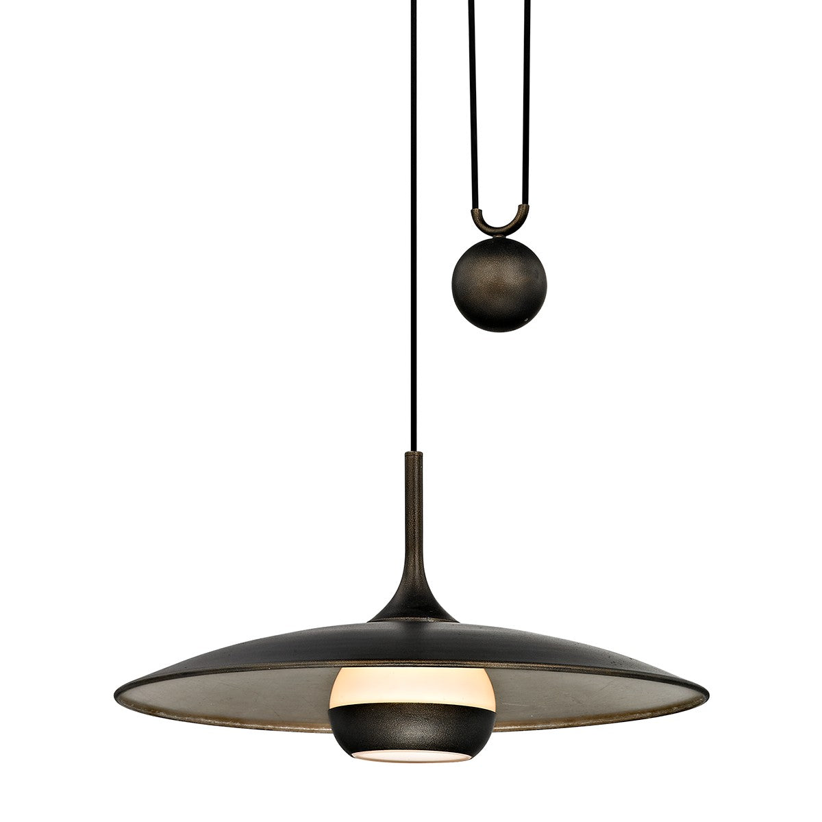 Troy Lighting - F5865-VBZ/WSL - One Light Pendant - Alchemy - Vintage Bronze