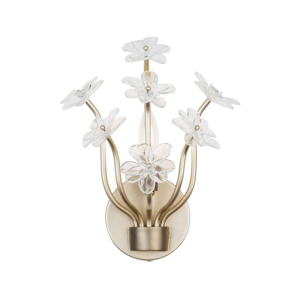 Varaluz - 378W01GDAR - One Light Wall Sconce - Wildflower - Gold Dust/Artifact