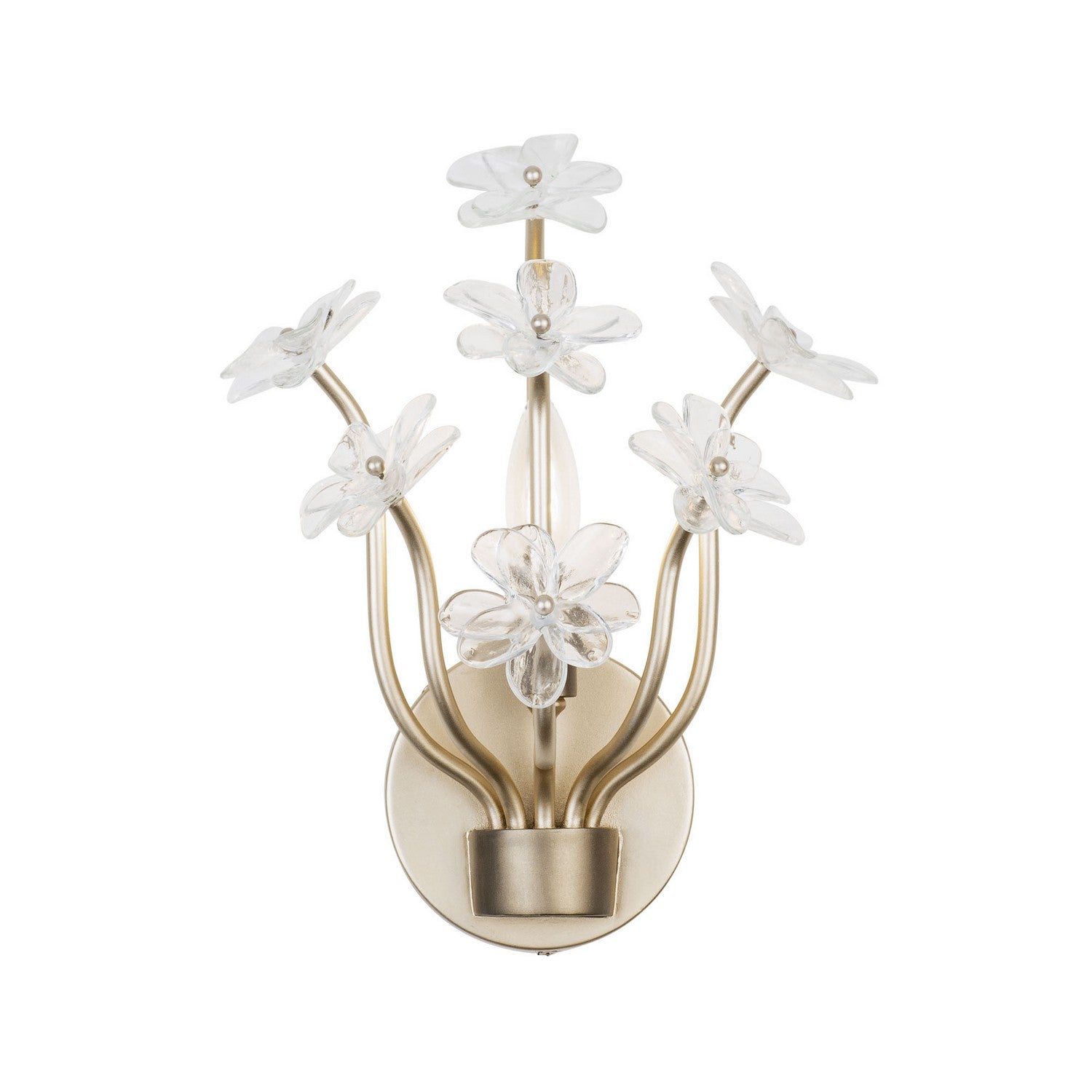 Varaluz - 378W01GDAR - One Light Wall Sconce - Wildflower - Gold Dust/Artifact