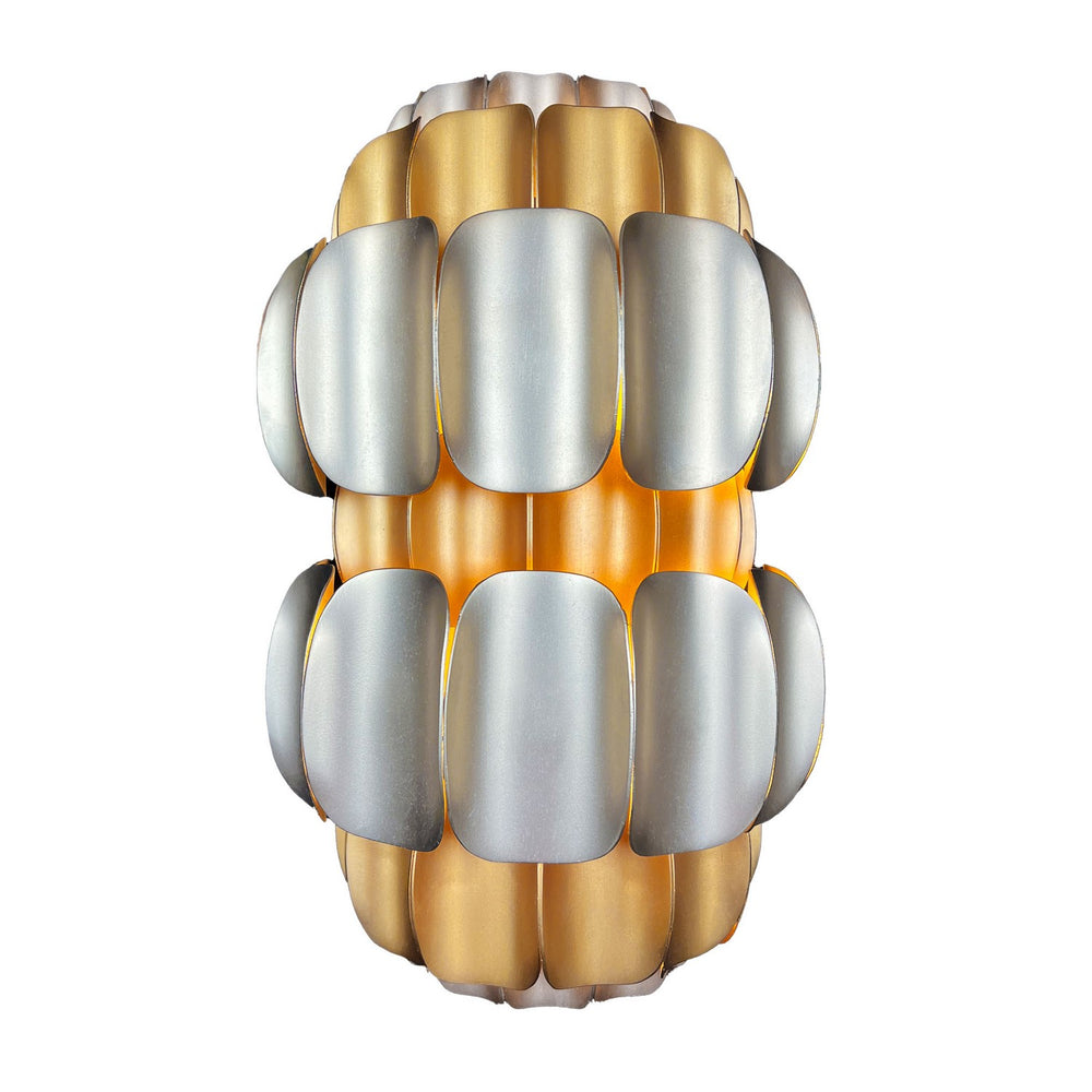 Varaluz - 382W02AGGD - Two Light Wall Sconce - Swoon - Antique Gold/Gold Dust