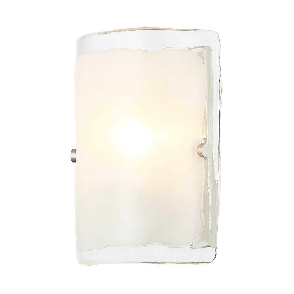 Varaluz - 385W01BNS - One Light Wall Sconce - Fairchild - Black/Polished Nickel/Satin Brass