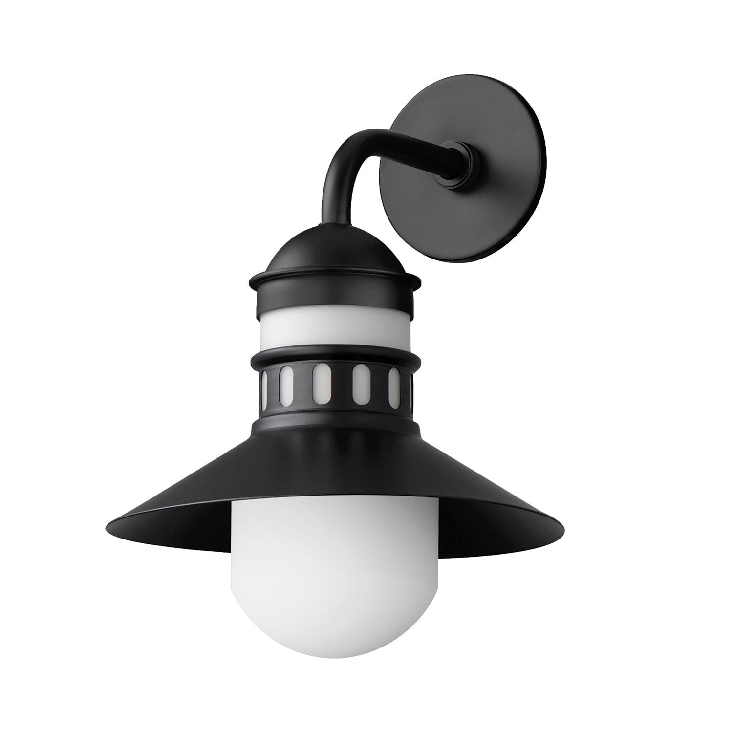 Maxim - 35124SWBK - One Light Outdoor Wall Sconce - Admiralty - Black