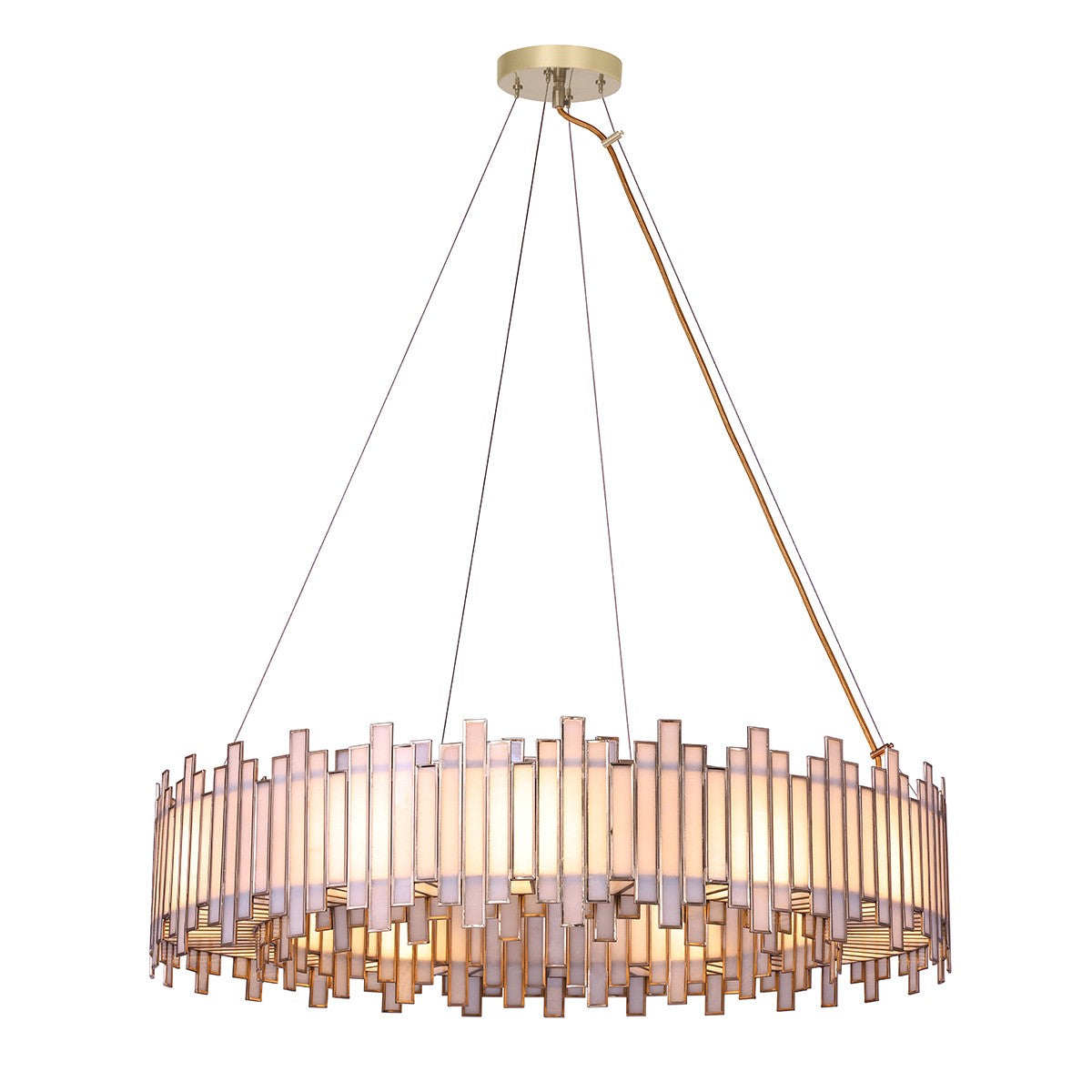 Eurofase - 46467-010 - 12 Light Chandelier - Birla - Brass