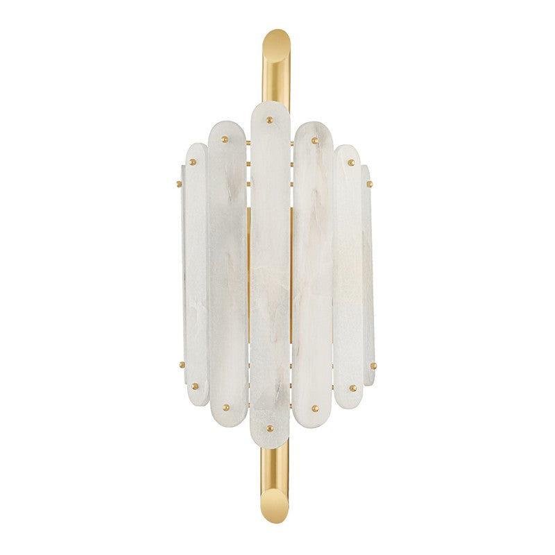 Corbett Lighting - 417-04-VPB - Four Light Wall Sconce - Selene - Vintage Polished Brass