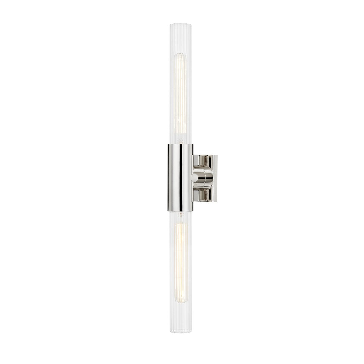 Hudson Valley - 1202-PN - Two Light Wall Sconce - Asher - Polished Nickel