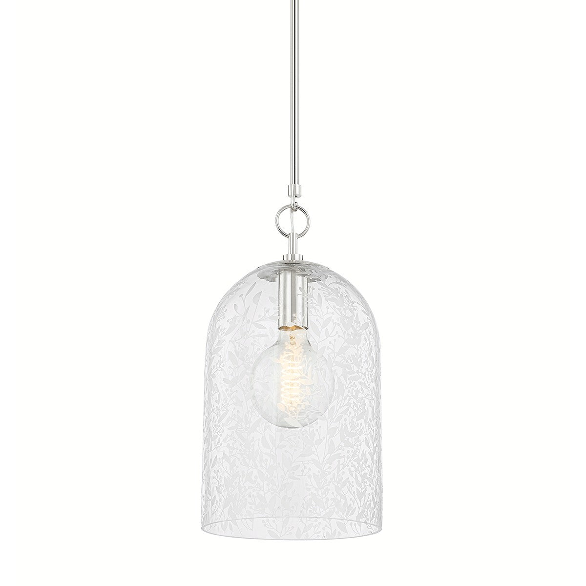 Hudson Valley - 7510-PN - One Light Pendant - Belleville - Polished Nickel