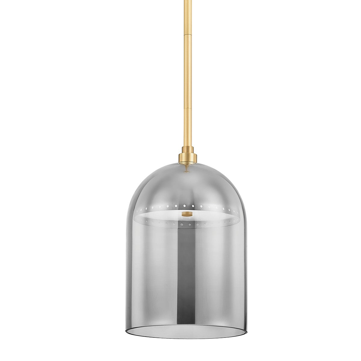 Hudson Valley - 8709-AGB - LED Pendant - Dorval - Aged Brass