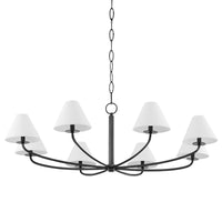 Hudson Valley - BKO902-OB - Eight Light Chandelier - Stacey - Old Bronze