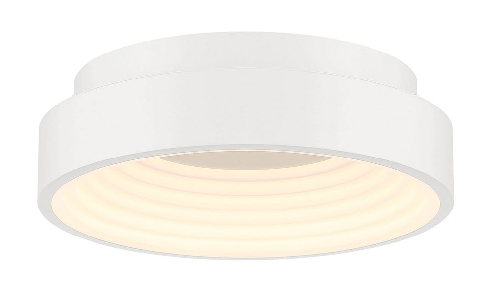 George Kovacs - P5550-44B-L - LED Flush Mount - Conc - Matte White