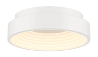 George Kovacs - P5550-44B-L - LED Flush Mount - Conc - Matte White