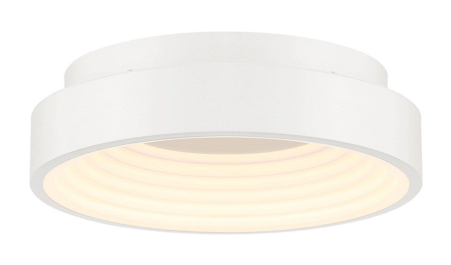 George Kovacs - P5551-44B-L - LED Flush Mount - Conc - Matte White