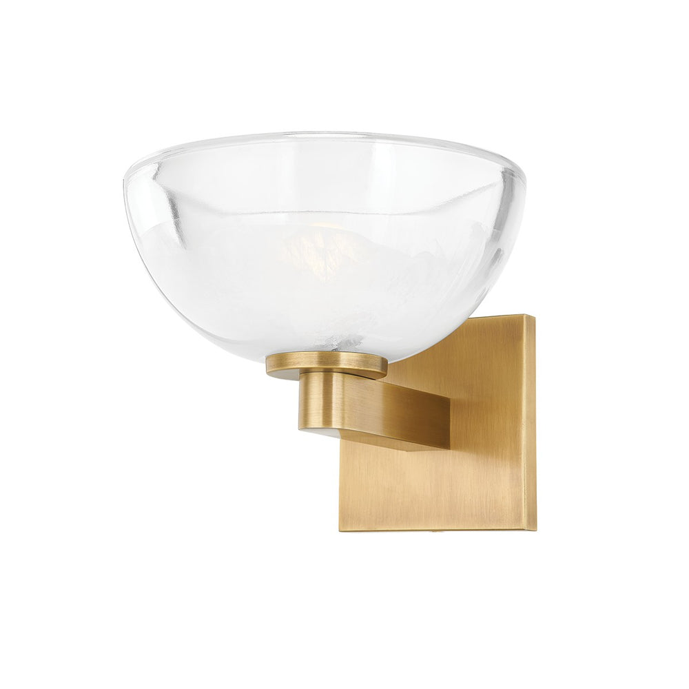 Troy Lighting - B1407-PBR - One Light Wall Sconce - Valen - Patina Brass